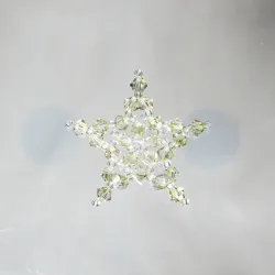  - Brooch Lyra -  - Laiton argenté